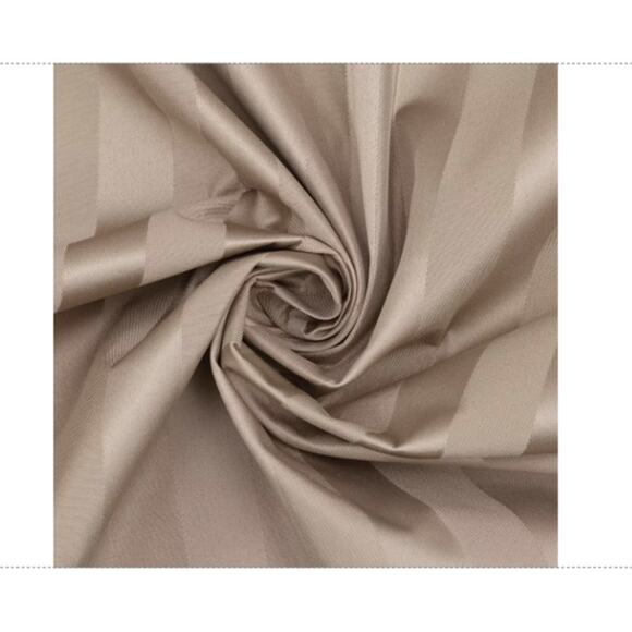 Sun Zero Dimani Satin Striped 100% Blackout Rod Pocket Curtain 2pc 37x84 each - Picture 4 of 7